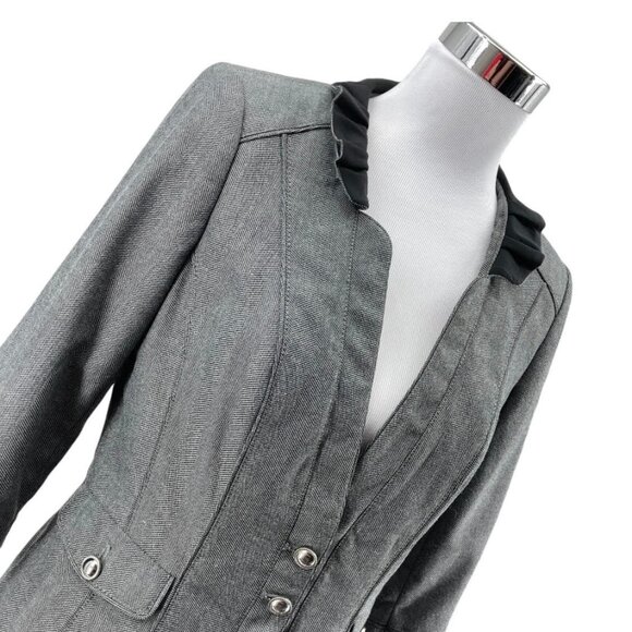 White House Black Market Tailored Jacket Blazer Lined Button Front Size Small - Picture 1 of 9